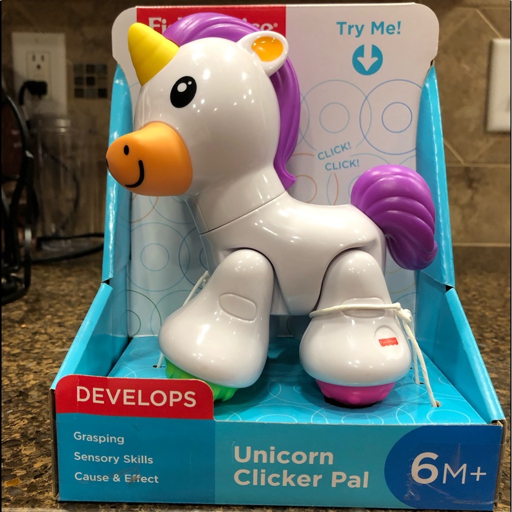 Fisher Price Unicorn Clicker PAL